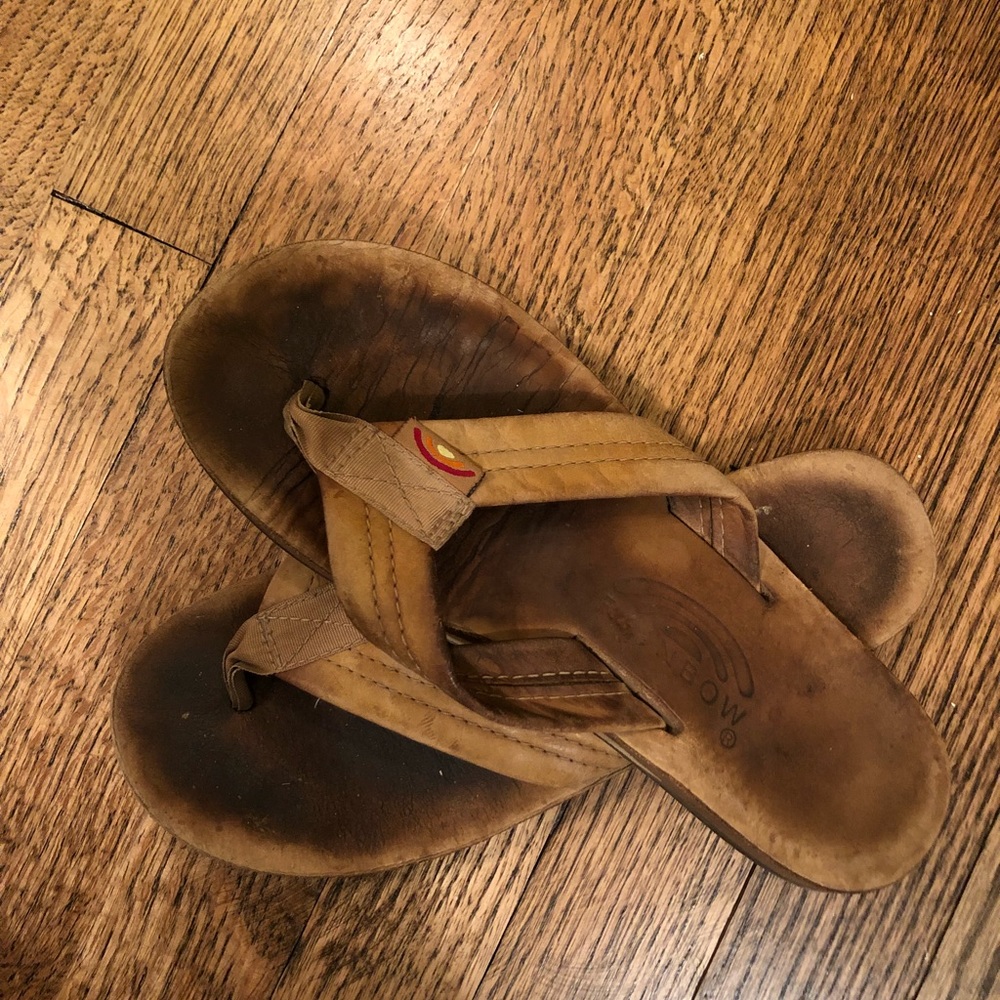Rainbow sandals